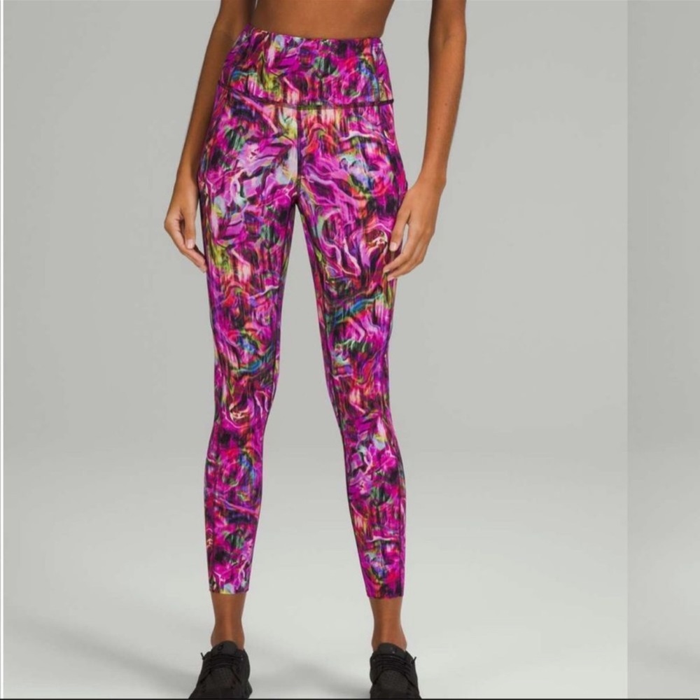 Lululemon fast and free high-rise tights 25 inch